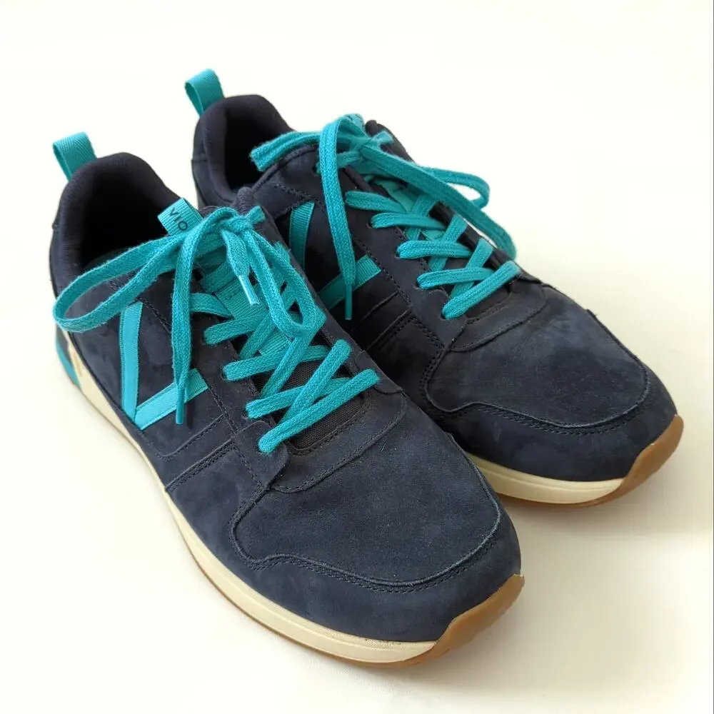 Vionic‎ Womens Sneakers Rechelle Navy Blue Nubuck Suede Shoes Size 10 US - Picture 5 of 11